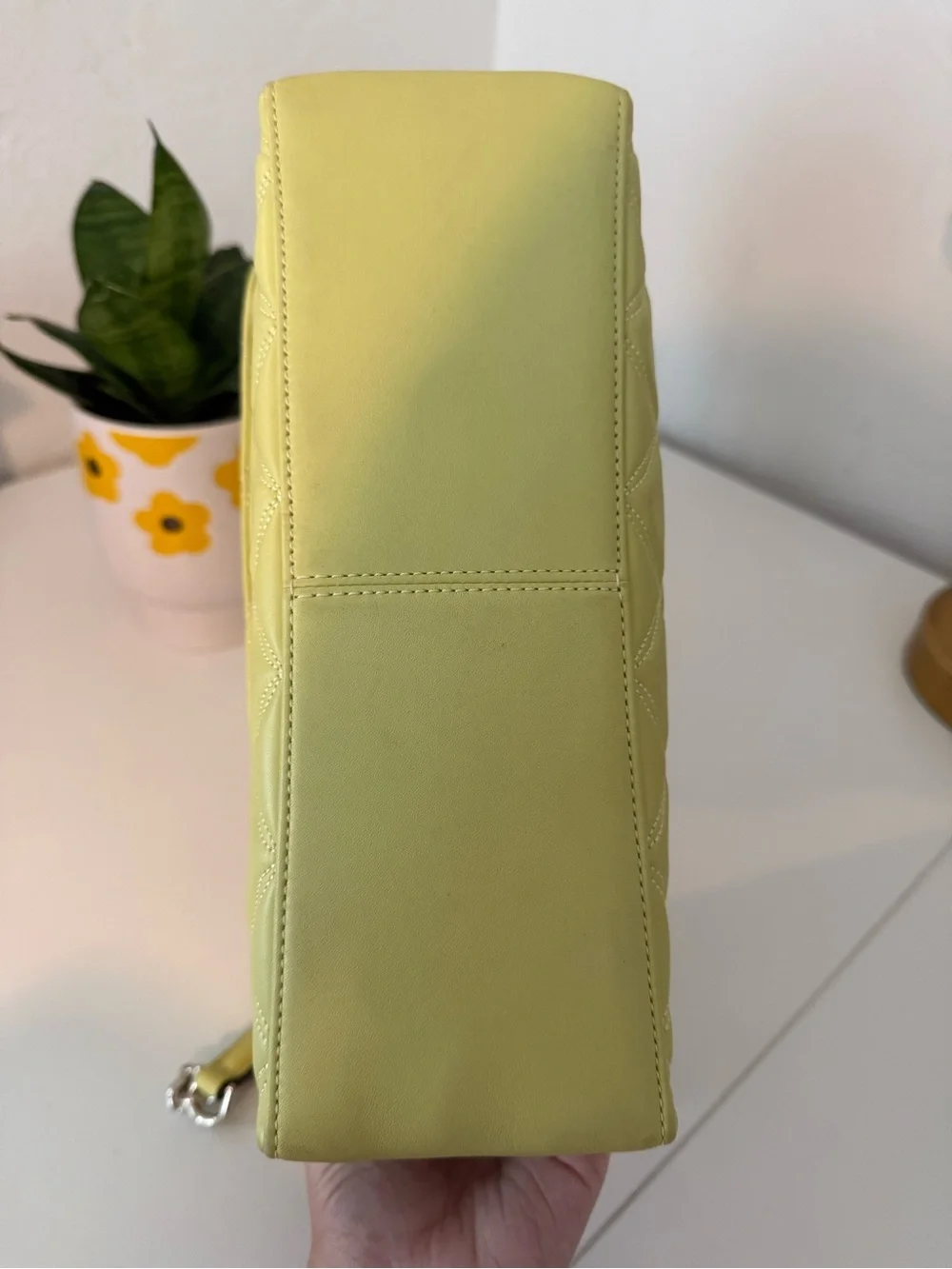 Kate Spade Natalia Medium flap Shoulder Bag Frosty Lime